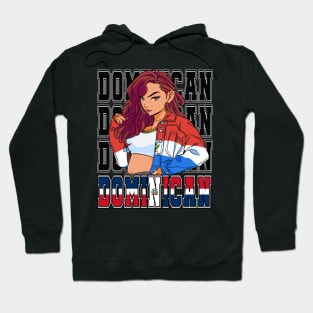 Dominican Republic Latin Girl Dominicana Hoodie